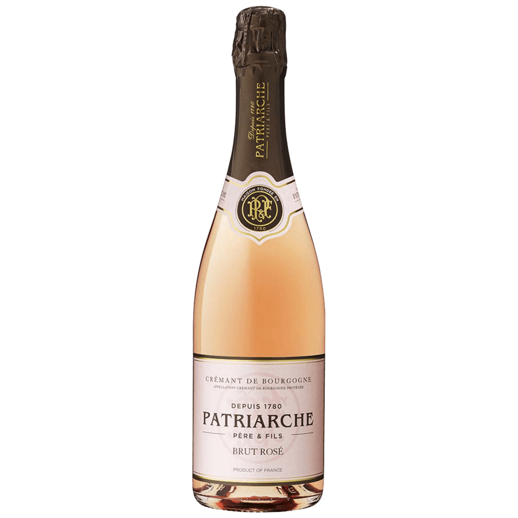 Cremant Brut Rosé - Patriarche - Burgundy, France - NV *Special  Save 10% off single bottles NFCD