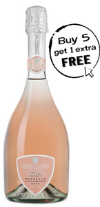 Rosé Prosecco - Casa Vinicola Caldirola - Zia Prosecco NV - Veneto, Italy £13.50 a bottle - Buy 5 Get 1 Extra Free